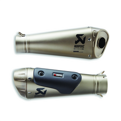 DUCATI PANIGALE V4 AKRAPOVIC TITANIUM FULL RACING SLIP-ON SILENCERS  96481391A
