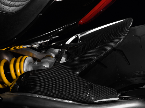 DUCATI CARBON REAR MUDGUARD / REAR FENDER KIT FOR XDIAVEL / #96980821A - DennisPowerSport - 2