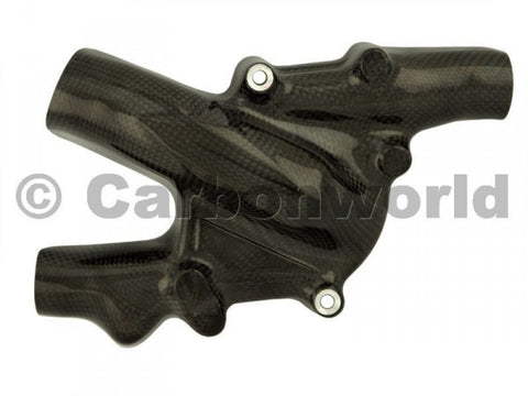CARBON WATER PUMP COVER FOR DUCATI DIAVEL BY CARBONWORLD - DennisPowerSport - 1
