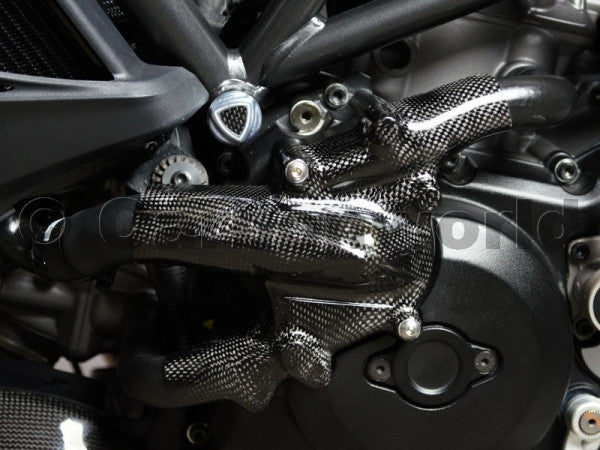 CARBON WATER PUMP COVER FOR DUCATI DIAVEL BY CARBONWORLD - DennisPowerSport - 3