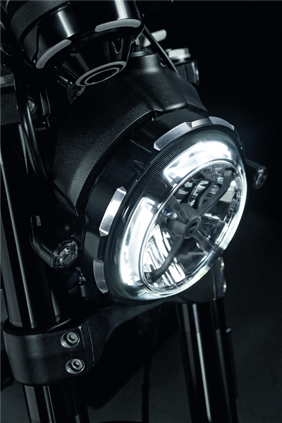 SCRAMBLER DUCATI 1100 SPORT 2020 Billet aluminium headlight trim