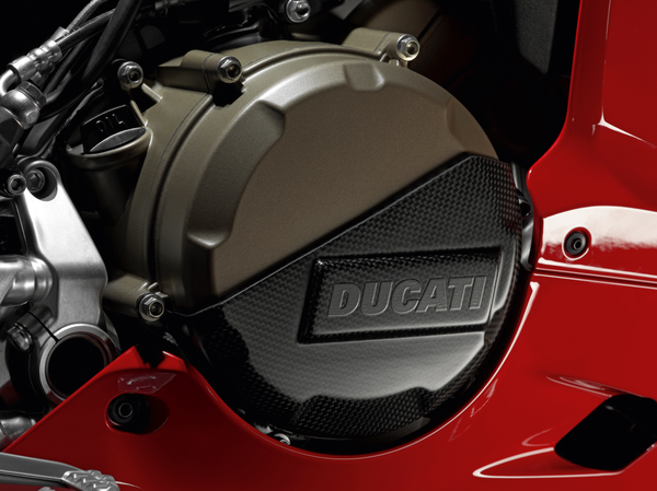 DUCATI PANIGALE CARBON CLUTCH CASE COVER / #96451011B - DennisPowerSport - 2