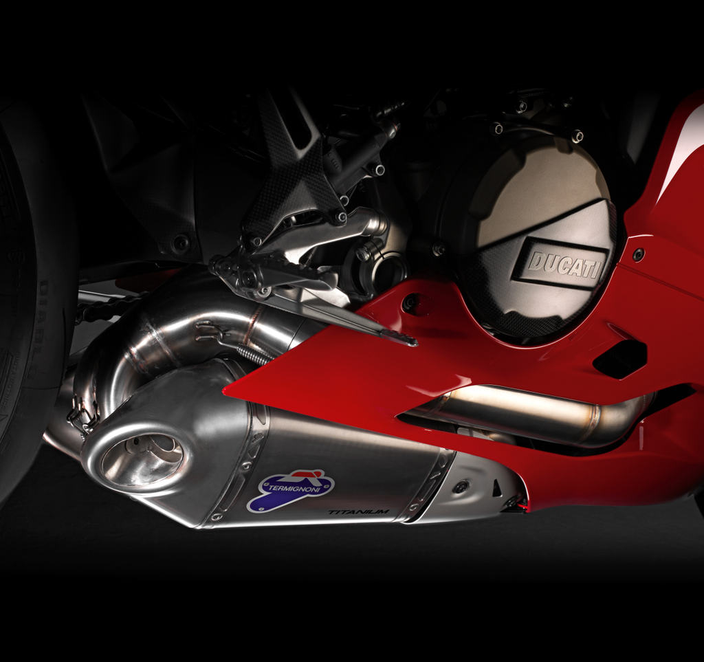 TERMIGNONI DUCATI PANIGALE 899 1199 S SLIP ON EXHAUST TITANIUM