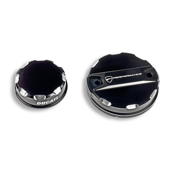 DUCATI MULTISTRADA 1200 CNC COVERS FOR BRAKE AND CLUTCH TANKS #96180291A