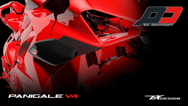 QD EXHAUST DUCATI DUCATI Panigale V4 TIE-WINGS BLACK