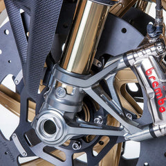 MOTOCORSE MOTO CORSE BILLET ALUMINIUM CALIPER RADIAL MOUNTS FOR DUCATI PANIGALE V2 / V4