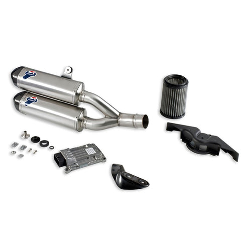 TERMIGNONI DUCATI MONSTER 1100 EVO STAINLESS SLIP-ON EXHAUST / 96450111B - DennisPowerSport