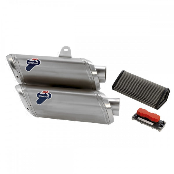 TERMIGNONI DUCATI STREETFIGHTER 848 TITANIUM SLIP-ON EXHAUST / 96480631A - DennisPowerSport - 2