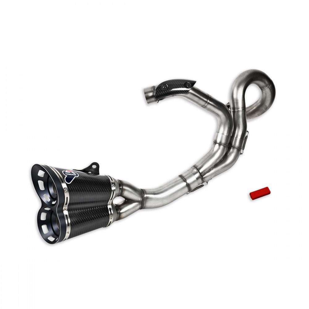 TERMIGNONI DUCATI DIAVEL FULL EXHAUST SYSTEM WITH CARBON SILENCERS / 96480341A - DennisPowerSport