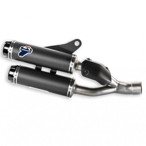 TERMIGNONI DUCATI MONSTER 821 CARBON SLIP-ON EXHAUST / RACING 96480461A - DennisPowerSport - 1