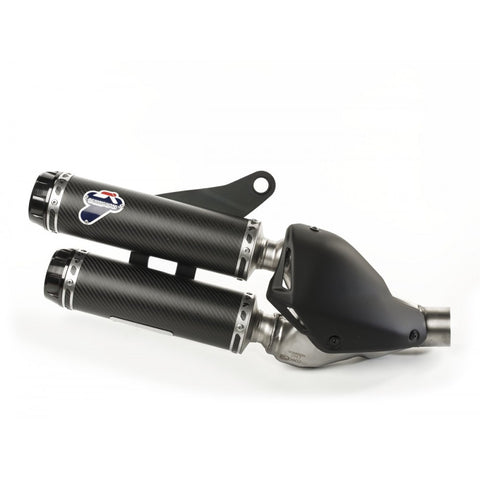 TERMIGNONI DUCATI MONSTER 821 CARBON SLIP-ON EXHAUST / Homologated 96480541A - DennisPowerSport