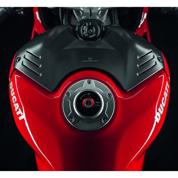 DUCATI PANIGALE V4 CARBON TANK FRONT COVER 96981051A