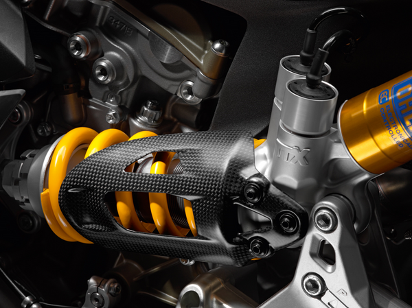 DUCATI PANIGALE CARBON SHOCK GUARD / #96450711B - DennisPowerSport - 2