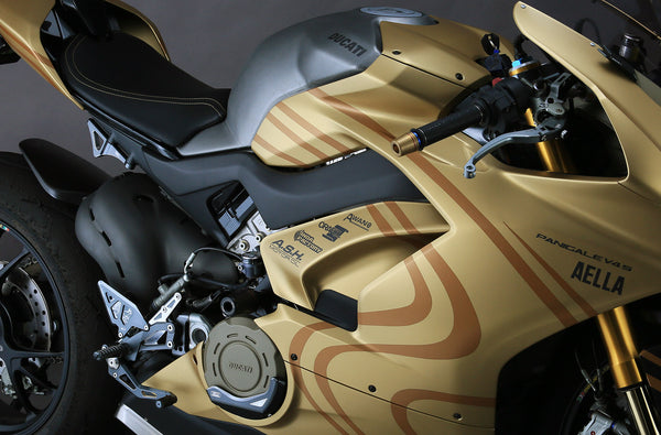 AELLA DUCATI PANIGALE V4 CARBON FRAME COVERS AC-V4-002