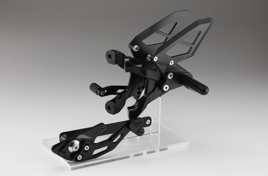 AELLA Riding rear sets for "STREET" BMW S1000RR 2019- anodized (no color/ black) AE-10091