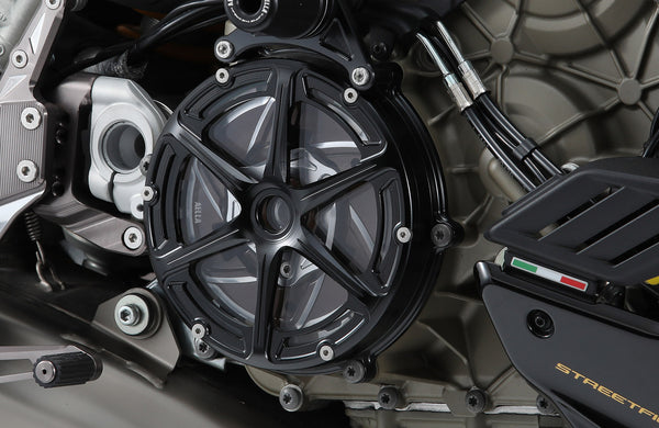 AELLA DUCATI SUPER BIKE Clear clutch cover (PanigaleV4) AE-49008