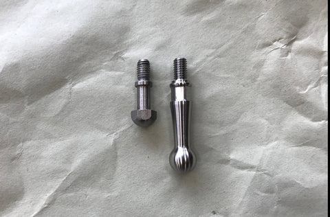 AELLA DUCATI SUPER BIKE Sidestand asist-bar for DUCATI Panigale V4: Titanium AE-74019Ti