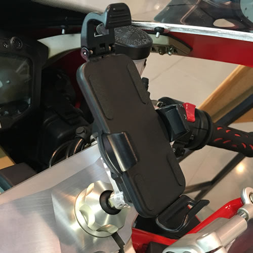 AELLA DUCATI Navigation brcket for DUCATI Panigale (smartphone compatible product) AE-77020-SH