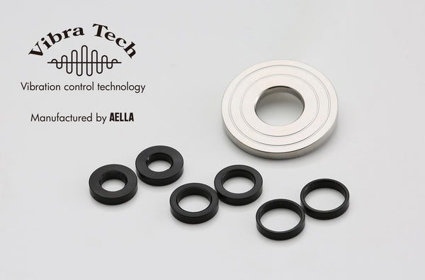 AELLA generic product Handle bar end titanium color (dia.30mm*3 mm thick) AT-W0007
