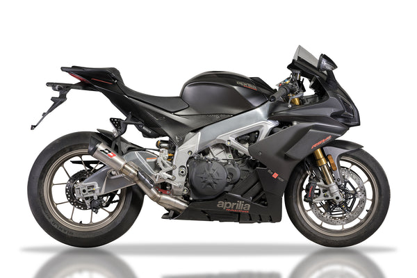 QD EXHAUST APRILIA Semi Full system Titanum Gunshot muffler RACING