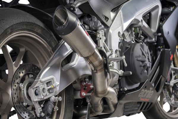 QD EXHAUST APRILIA Semi Full system Titanum Gunshot muffler RACING