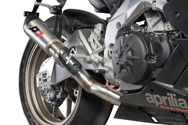 QD EXHAUST APRILIA Semi Full system Titanum Gunshot muffler RACING