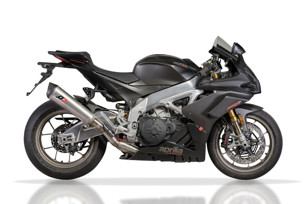 QD EXHAUST APRILIA Semi Full System Titanium Tronco Cono euro4