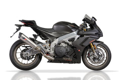 QD EXHAUST APRILIA Semi Full System Titanium Tronco Cono euro4