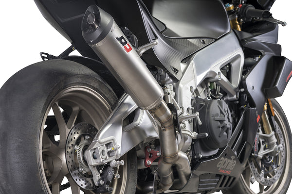 QD EXHAUST APRILIA Semi Full System Titanium Tronco Cono euro4