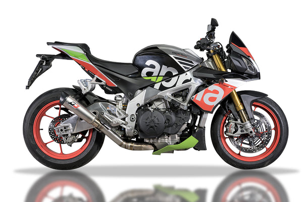 QD EXHAUST APRILIA Slip-on Titanum Tri-Cone RACING