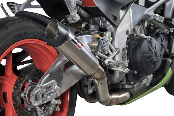 QD EXHAUST APRILIA Slip-on Titanum Tri-Cone RACING