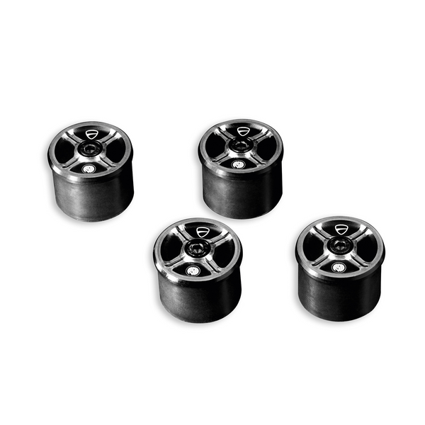 DUCATI XDIAVEL CNC BILLET FRAME PLUGS / #97380571A - DennisPowerSport - 1