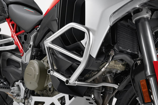 SCRAMBLER DUCATI MULTISTRADA V4 Engine cover in steel tubes