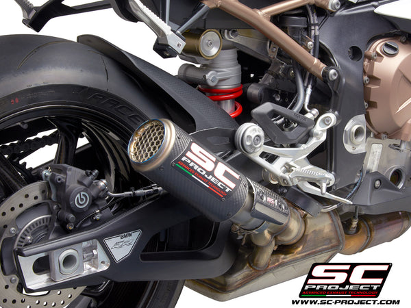 SC BMW S 1000 RR (2019 - 2020) CR-T Muffler, with Titanium mesh on exit muffler B33-38CR