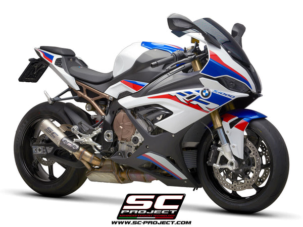 SC BMW S 1000 RR (2019 - 2020) CR-T Muffler, with Titanium mesh on exit muffler B33-38TR