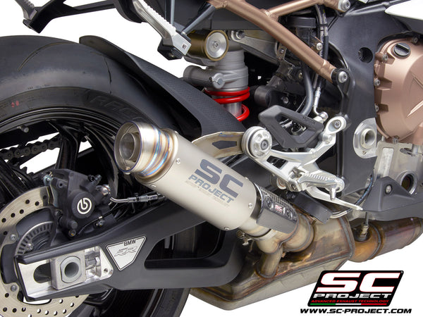 SC BMW S 1000 RR (2019 - 2020) GP70-R Muffler, with Titanium end cap B33-71C