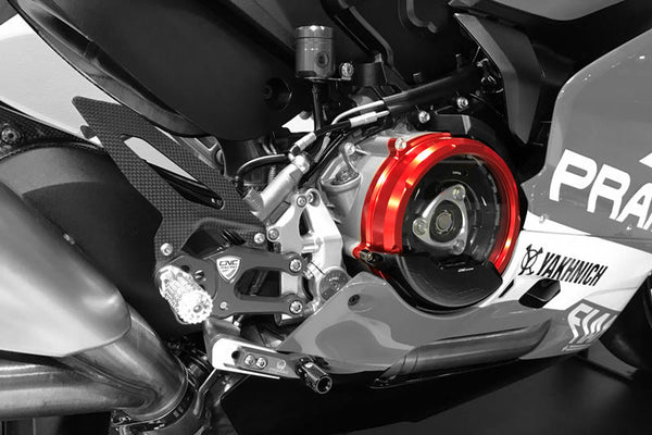 CNC RACING  Clear oil bath clutch cover Ducati Panigale