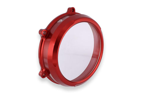 CNC RACING Clear oil bath clutch cover Ducati Panigale V4