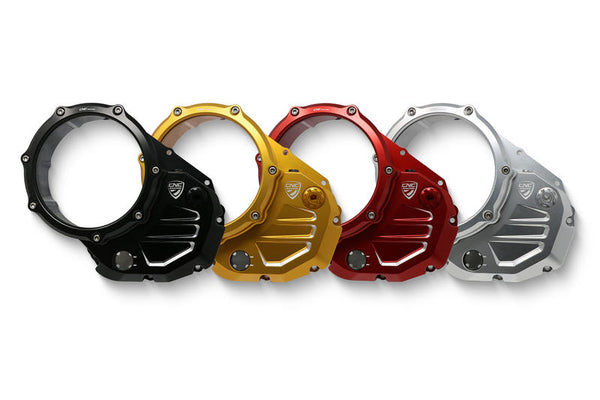 CNC RACING Clear cover oil bath clutch Ducati