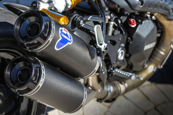 TERMIGNONI DUCATI MONSTER 1200 S SLIP-ON EXHAUST / CARBON FIBRE MUFFLERS