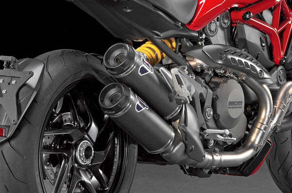 TERMIGNONI DUCATI MONSTER 821 HOMOLOGATED SLIP-ON EXHAUST / CARBON MUFFLERS
