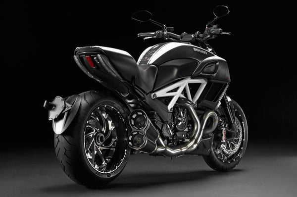 TERMIGNONI DUCATI DIAVEL COMPLETE RACING EXHAUST SYSTEM WITH CARBON SILENCERS