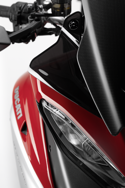 SCRAMBLER DUCATI MULTISTRADA V4S 2021 Smoke-tinted side deflectors