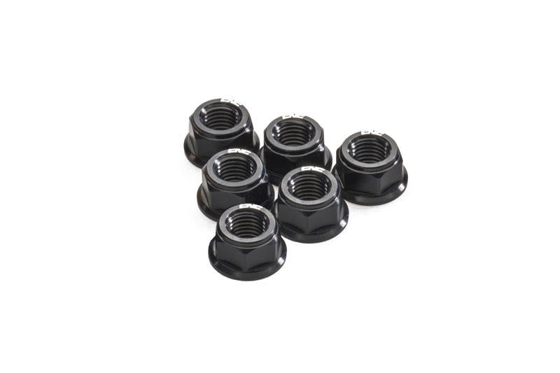 CNC RACING Nuts sets rear sprocket flange Ducati M10x1.0
