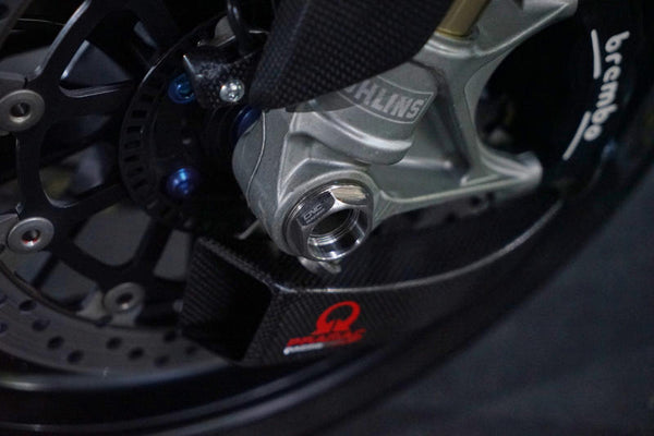 CNC RACING Front wheel nut Ducati Titanium