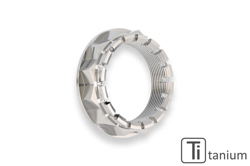 CNC RACING Rear wheel axle nut Ducati Titanium