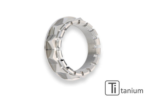 CNC RACING Rear wheel axle nut Ducati Titanium
