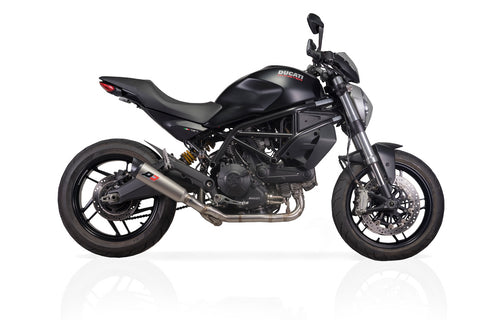 QD EXHAUST DUCATI  Ducati Monster 797 Impianto 2 in 1