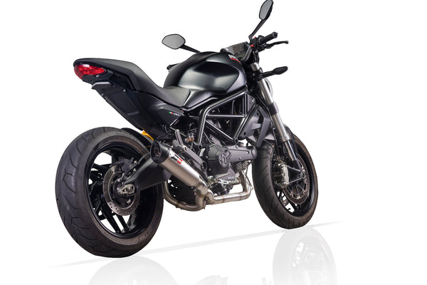 QD EXHAUST DUCATI  Ducati Monster 797 Impianto 2 in 1