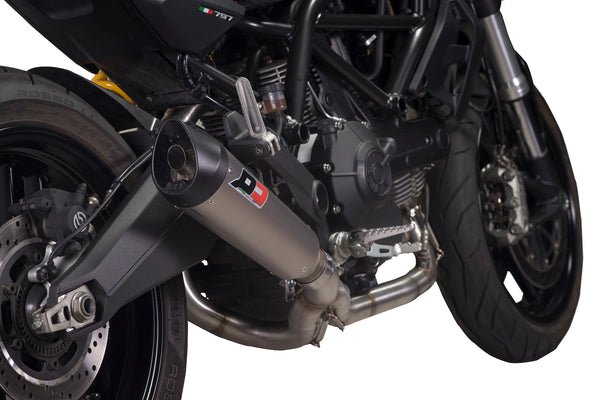 QD EXHAUST DUCATI  Ducati Monster 797 Impianto 2 in 1